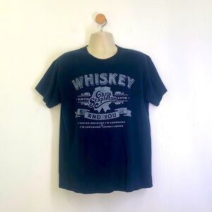 Stapleton - Vintage Chris Stapleton Whiskey And You Band Tee Shirt Size Large